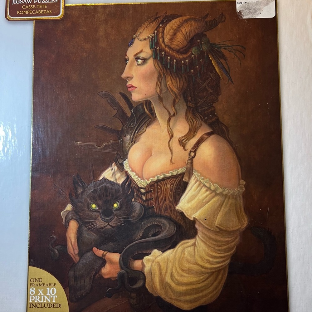 Jigsaw Puzzle Factory Tony DiTerLizzi Lady of the Shadow Realm 1000 Pieces